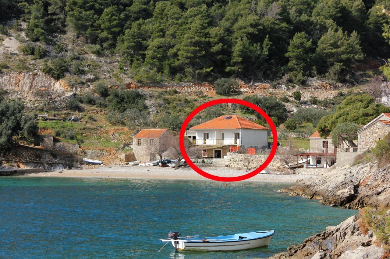 Seaside Secluded Apartments Cove Torac, Hvar - 589 Gdinj Bagian luar foto